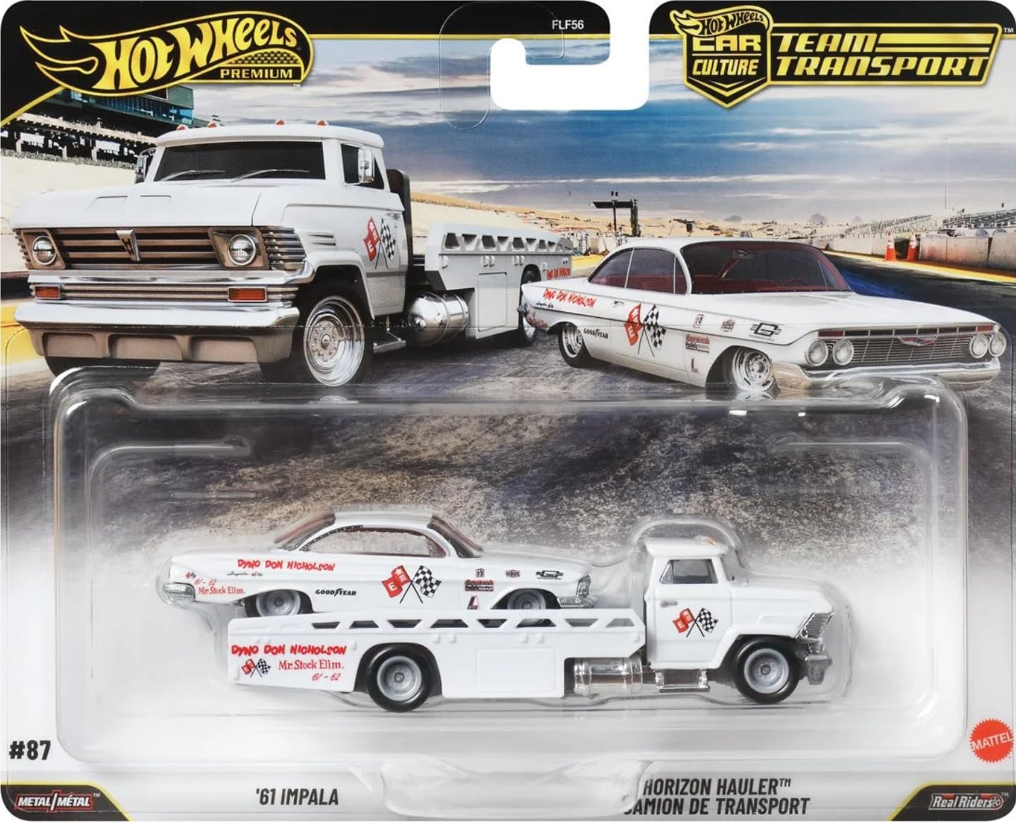 Amazon.com: Hot Wheels Team Transport #87 '61 Impala & Horizon